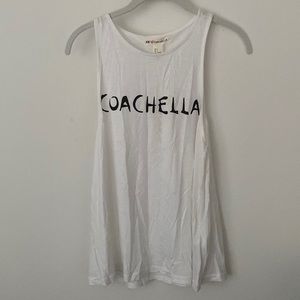 H&M x Coachella white tank. Size small. NWT. Never worn.